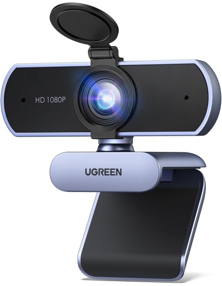 UGREEN FineCam Lite Webcam Full HD 1080p Grey - 15728