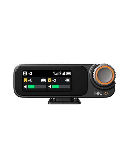 DJI Mic 2 (1 trasmettitore + 1 ricevitore) Shadow Black