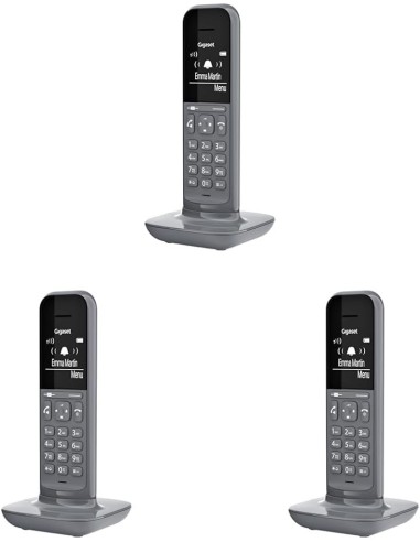 Gigaset CL390HX Portatile DECT Aggiuntivo per Router e Basi DECT - Grey
