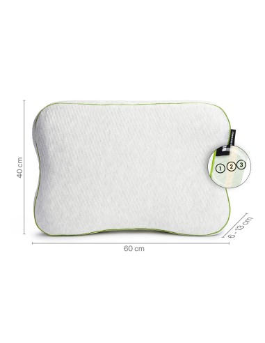 Blackroll Recovery Pillow Plus Cuscino Grey