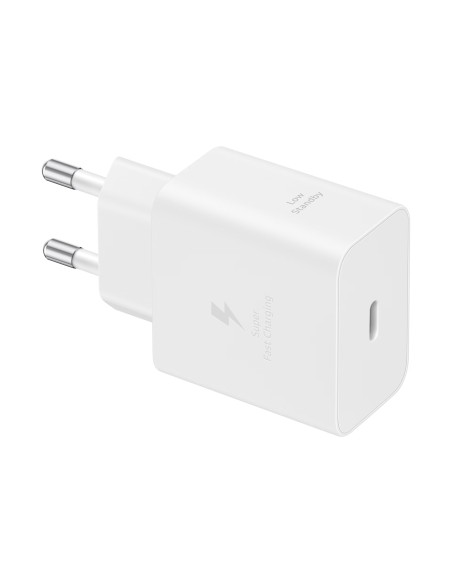 Samsung Caricabatterie rapido 45W USB Type-C con cavo USB-C Bianco (EP-T4511XWEGEU)
