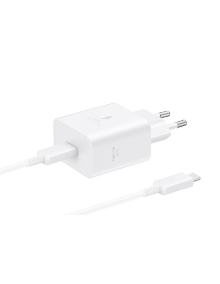 Samsung Caricabatterie rapido 45W USB Type-C con cavo USB-C Bianco (EP-T4511XWEGEU)