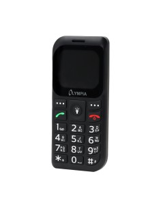 Olympia Bella+ Telefono cellulare 4G con tasti grandi Nero