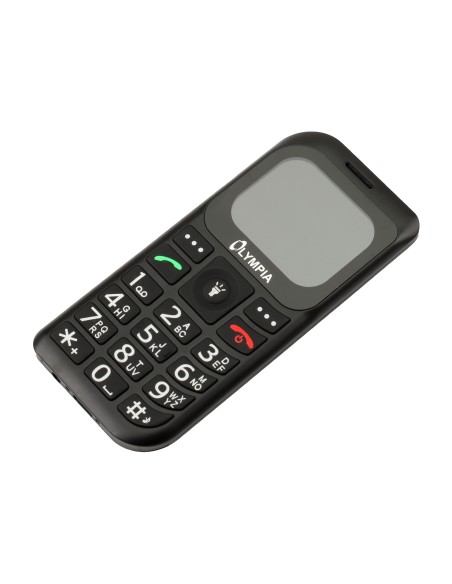 Olympia Bella+ Telefono cellulare 4G con tasti grandi Nero