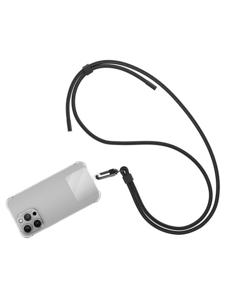 4smarts Universal Necklace PhonoLace Laccio da collo per smartphone Nero