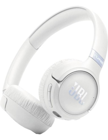 JBL Tune 680NC Cuffie Bluetooth On-Ear con Cancellazione del Rumore Bianche