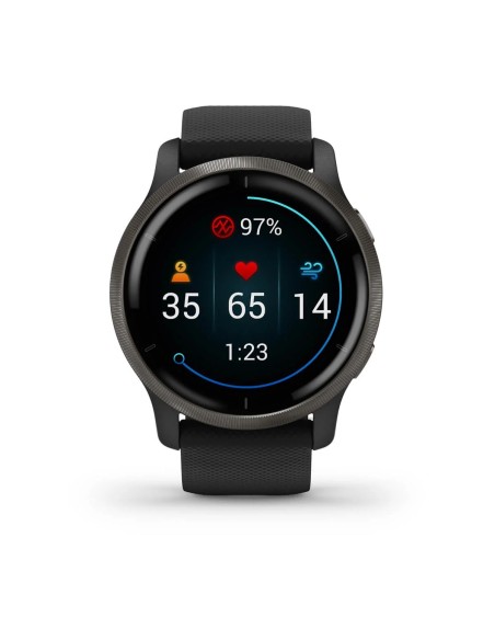 Garmin Venu 2 Smartwatch GPS Fitness 45mm - Black/Slate Grey