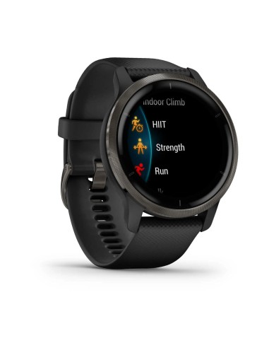 Garmin Venu 2 Smartwatch GPS Fitness 45mm - Black/Slate Grey