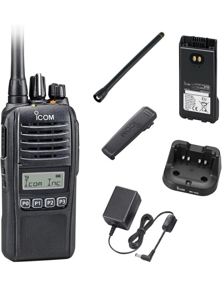 ICOM IC-F1100DS-FN Ricetrasmettitore Portatile Freenet 149 MHz Analogico/Digitale con Accessori
