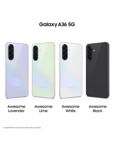 Samsung Galaxy A36 5G, Smartphone con Funzioni intelligenti, Display Super AMOLED 6.7”, 6GB RAM, 128GB, Camera 50MP, Batteria 2