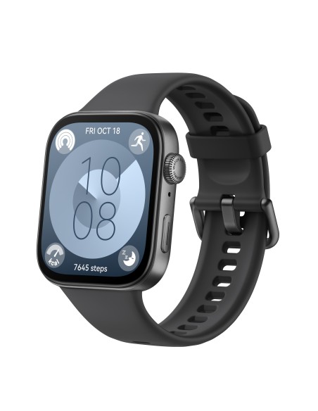 Huawei WATCH Fit 3, Display AMOLED da 1.82", Design ultra sottile, Monitoraggio completo del fitness, Monitoraggio salute 24h,