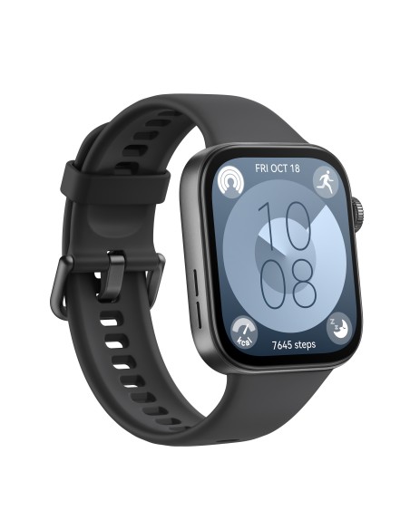 Huawei WATCH Fit 3, Display AMOLED da 1.82", Design ultra sottile, Monitoraggio completo del fitness, Monitoraggio salute 24h,