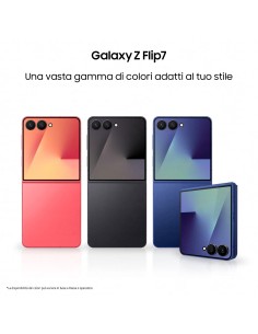 Samsung Galaxy Z Flip7 Smartphone AI, RAM 12GB, 512GB, Display 4,1" Super AMOLED 6,9" Dynamic AMOLED 2X, Fotocamera 50MP, Blue 2
