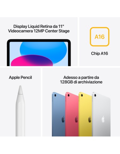 Apple iPad 11'' Wi-Fi + Cellular 128GB Rosa