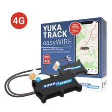 IoT YUKAtrack easyWire 4G AIO GPS Car Tracker with SIM + Data Flat