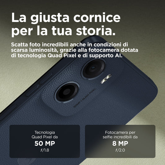 Motorola moto g05 16,9 cm (6.67") Doppia SIM Android 15 4G USB tipo-C 4 GB 128 GB 5200 mAh Blu