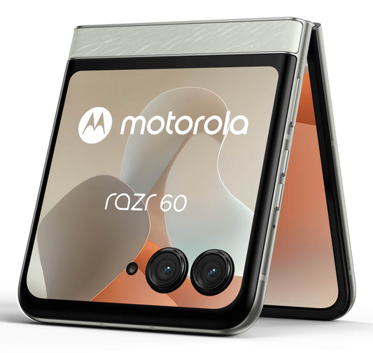 Motorola razr 60 con Moto AI (8/256 GB, 50MP OIS + 13MP, selfie 32MP, display esterno 3.63", interno 6.9" pOLED 120Hz, MediaTek
