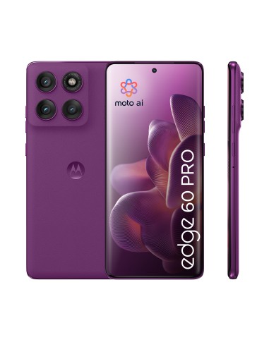 Motorola edge 60 pro con Moto AI (12/512GB, Fotocamera 50+50+10MP, selfie 50MP, Display 6.67" pOLED 120Hz, MediaTek Dimensity