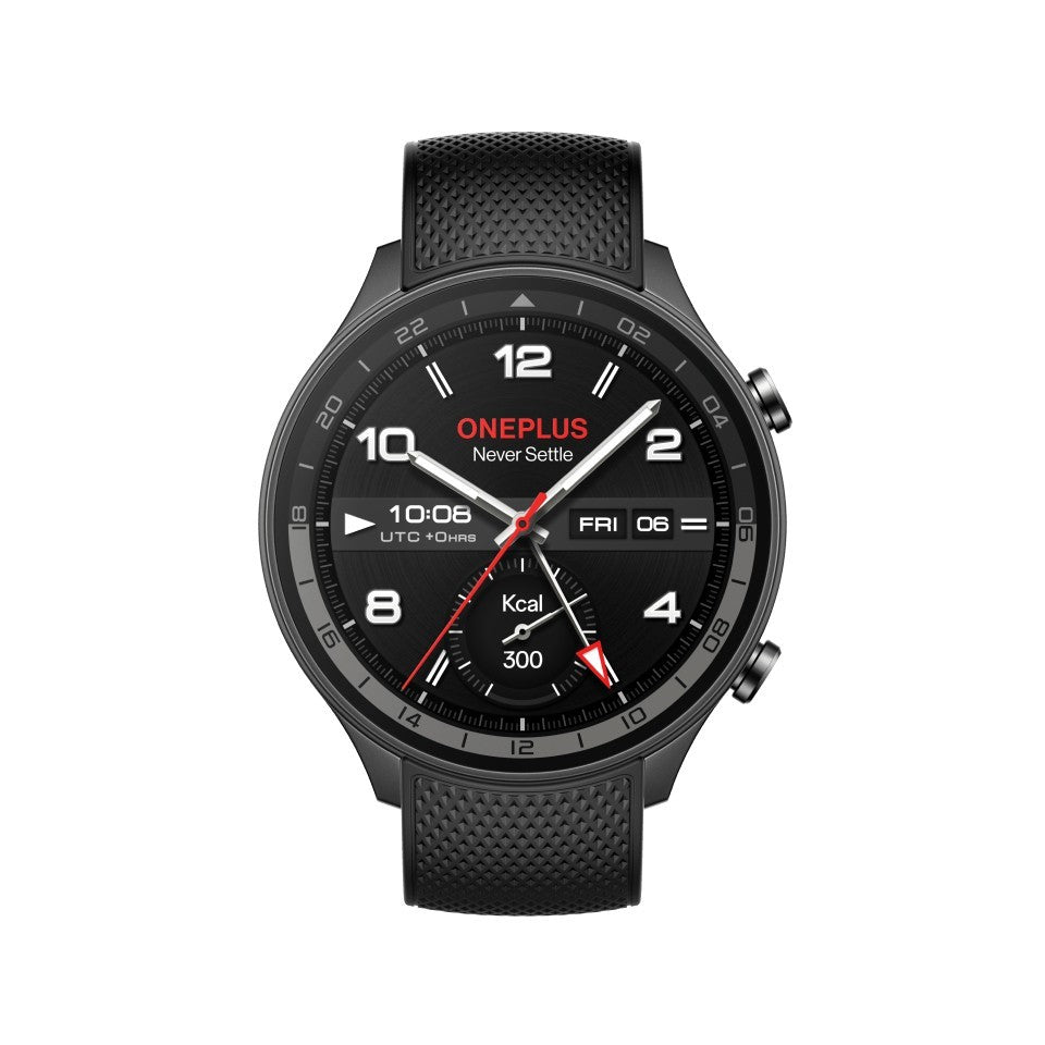 OnePlus Watch 2R 3,63 cm (1.43") AMOLED 46 mm Digitale 466 x 466 Pixel Touch screen Grigio Wi-Fi GPS (satellitare)