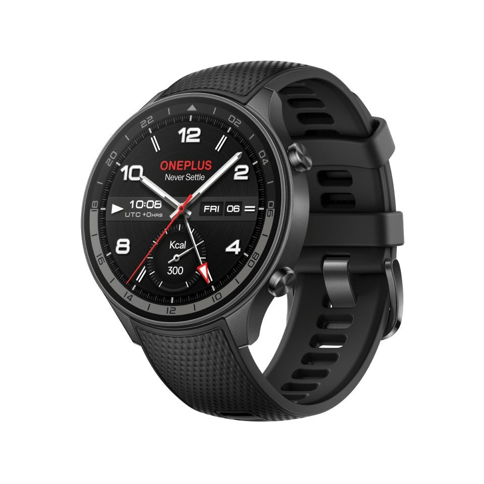 OnePlus Watch 2R 3,63 cm (1.43") AMOLED 46 mm Digitale 466 x 466 Pixel Touch screen Grigio Wi-Fi GPS (satellitare)