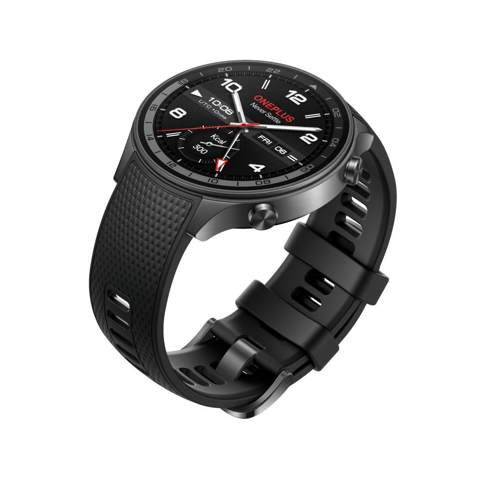 OnePlus Watch 2R 3,63 cm (1.43") AMOLED 46 mm Digitale 466 x 466 Pixel Touch screen Grigio Wi-Fi GPS (satellitare)