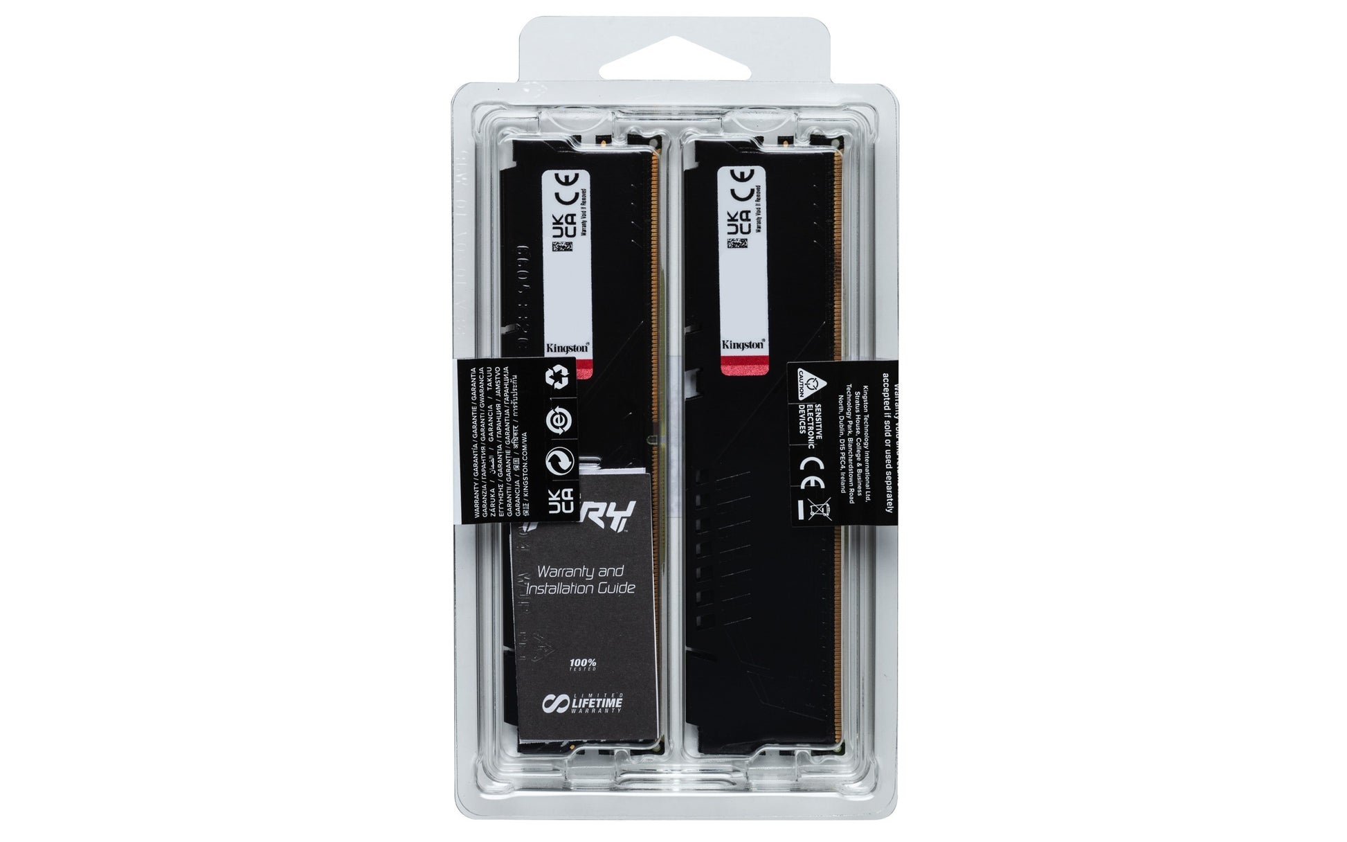 Kingston Technology FURY Beast 32GB 6000MT/s DDR5 CL30 DIMM (Kit of 2) Black EXPO
