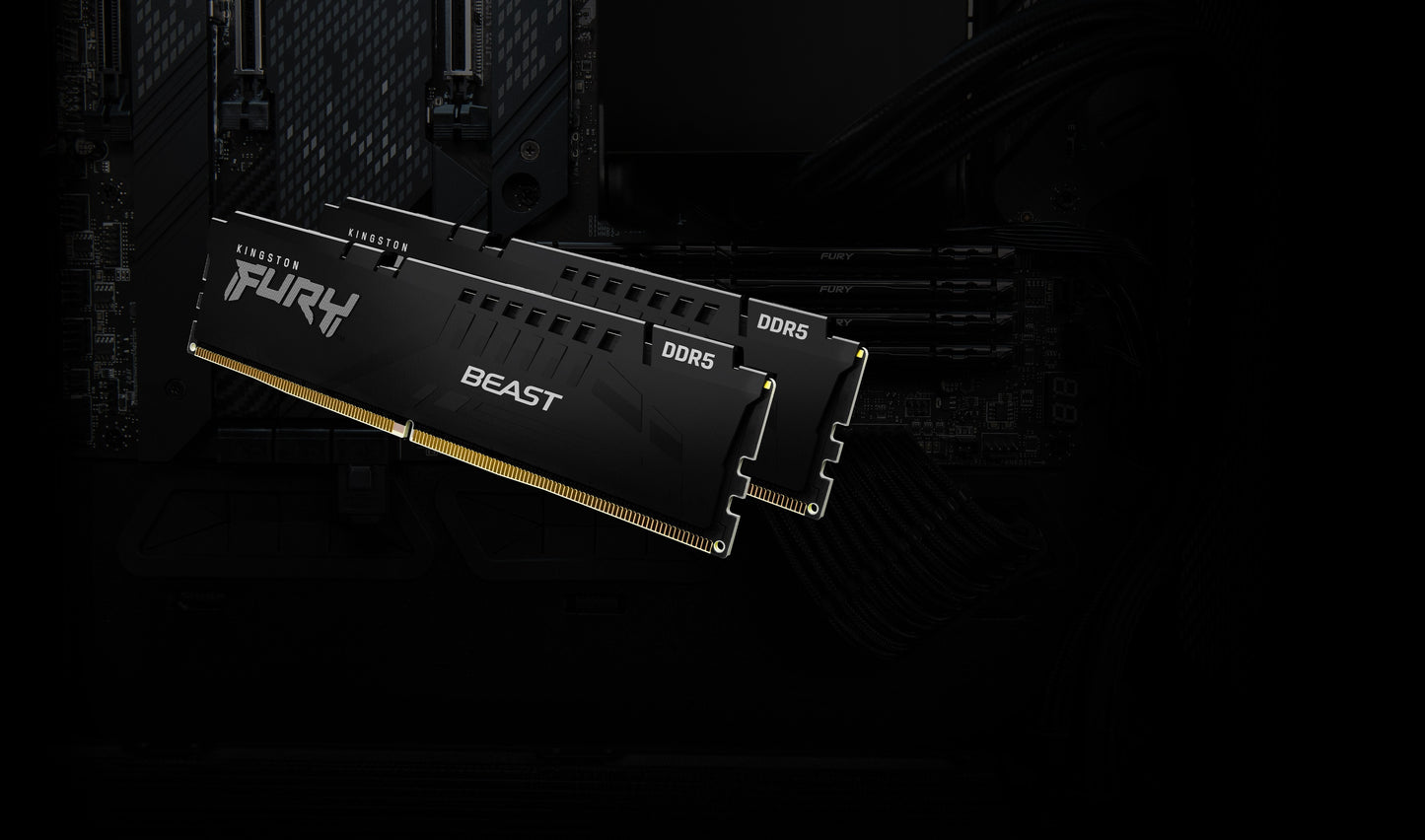 Kingston Technology FURY Beast 32GB 6000MT/s DDR5 CL30 DIMM (Kit of 2) Black EXPO