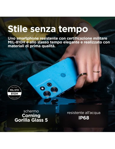 Motorola moto g75 5G 17,2 cm (6.78") Dual SIM ibrida Android 14 USB tipo-C 8 GB 256 GB 5000 mAh Blu