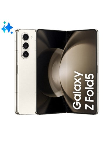 Samsung Galaxy Z Fold5 Smartphone AI RAM 12GB Display 6,2"/7,6" Dynamic AMOLED 2X Cream 512GB