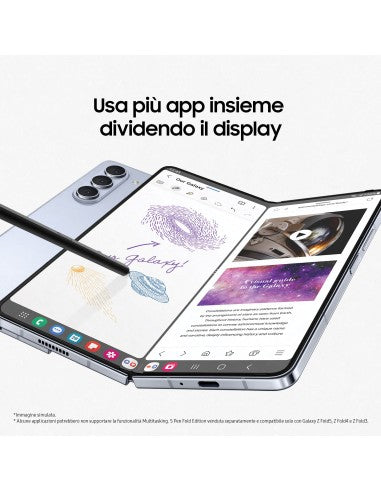 Samsung Galaxy Z Fold5 Smartphone AI RAM 12GB Display 6,2"/7,6" Dynamic AMOLED 2X Cream 512GB