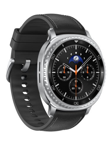 Samsung Galaxy Watch 8 Classic 3,3 cm (1.3") AMOLED 46 mm Digitale 438 x 438 Pixel Touch screen Argento Wi-Fi GPS (satellitare)