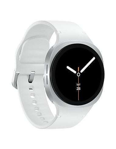 Samsung Galaxy Watch 8 3,3 cm (1.3") AMOLED 40 mm Digitale 438 x 438 Pixel Touch screen Argento Wi-Fi GPS (satellitare)