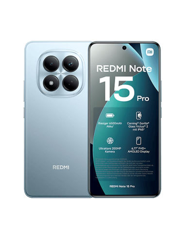 Xiaomi Redmi Note 15 Pro 4G Dual Sim 12GB RAM 512GB - Blue