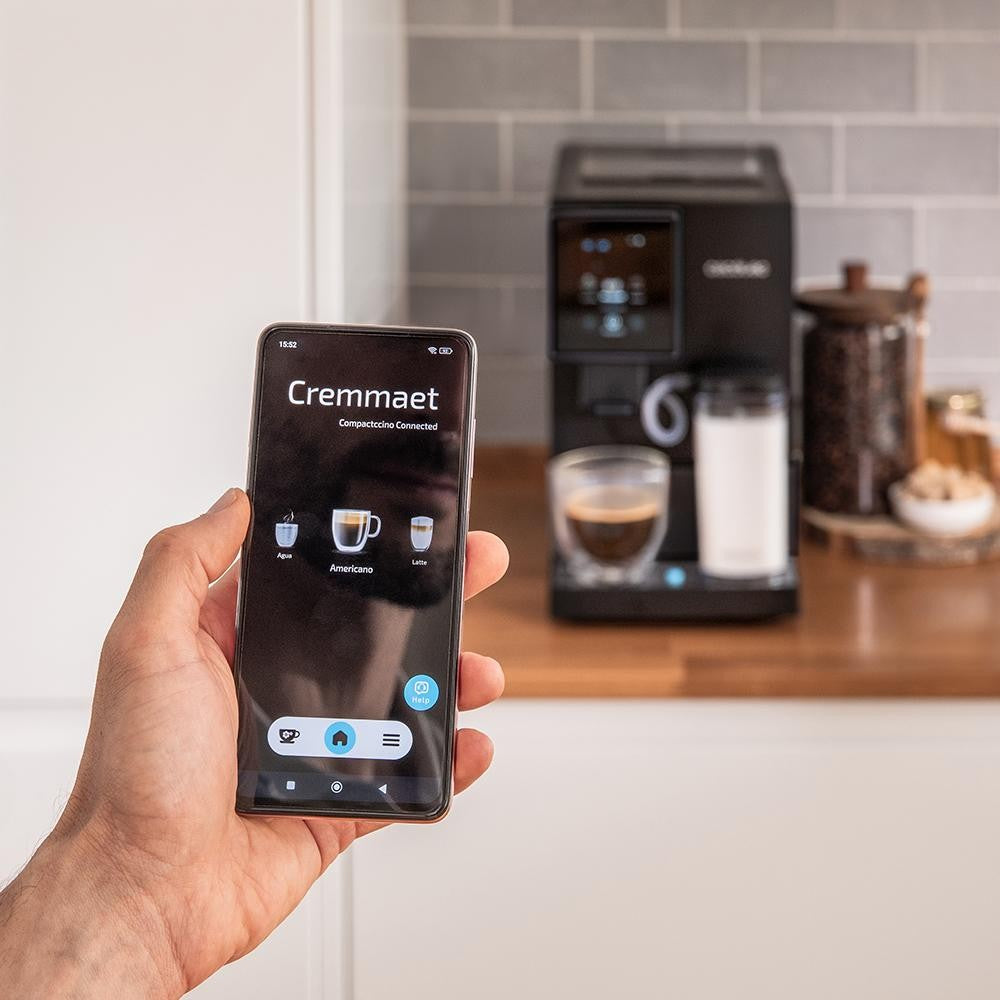 Cecotec Cremmaet Compactccino Connected, Black - 5
