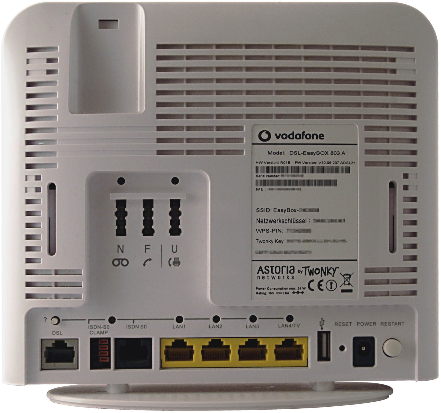 Vodafone Easy Box 803, White - 4