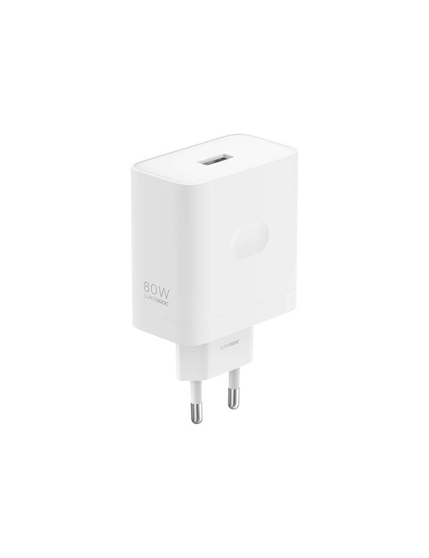 Realme 80W USB-A SuperVooc Adapter - White - 6