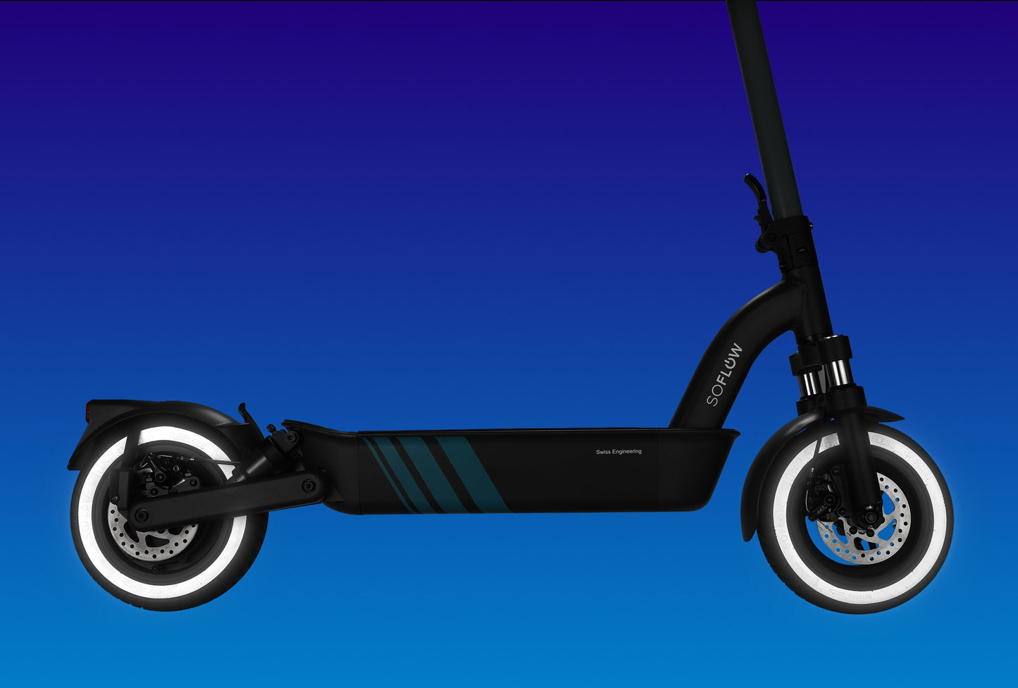 Soflow So4 Pro Gt 18 Ah E-Scooter, Black - 4
