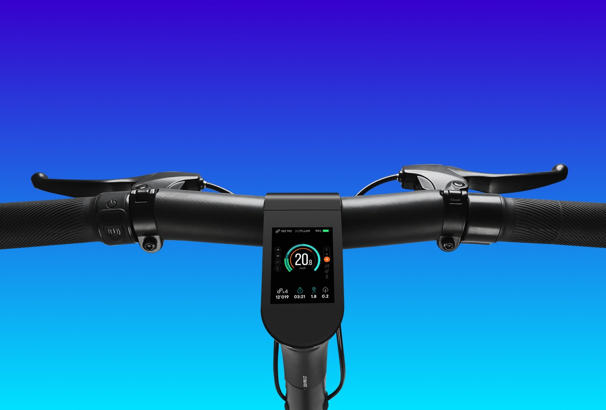 Soflow So4 Pro Gt 18 Ah E-Scooter, Black - 5