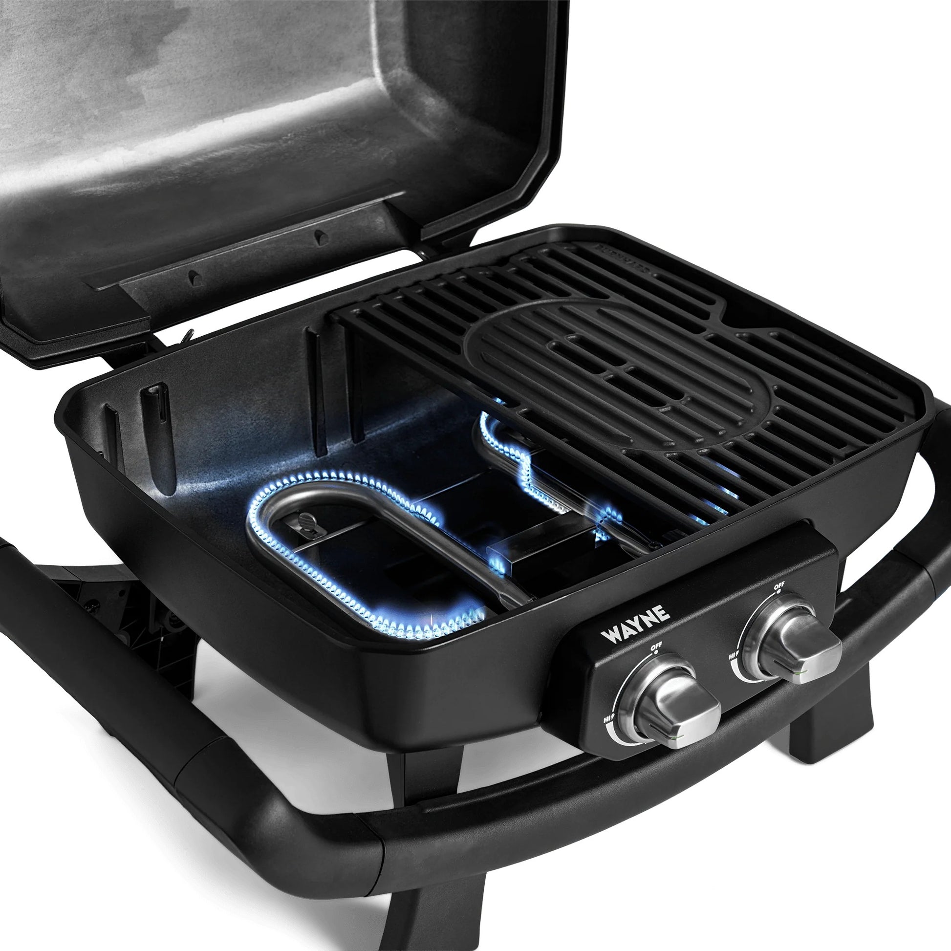 Burnhard Wayne Balkongrill 2-Brenner, Black - 3