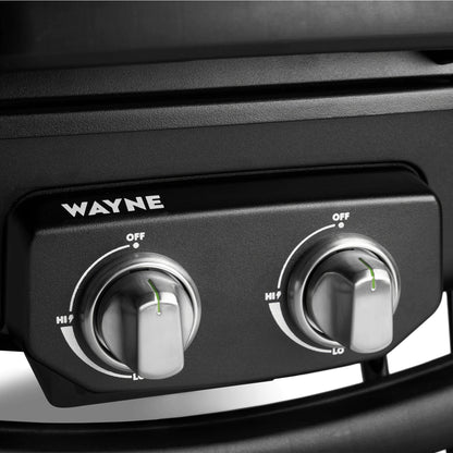 Burnhard Wayne Balkongrill 2-Brenner, Black - 4