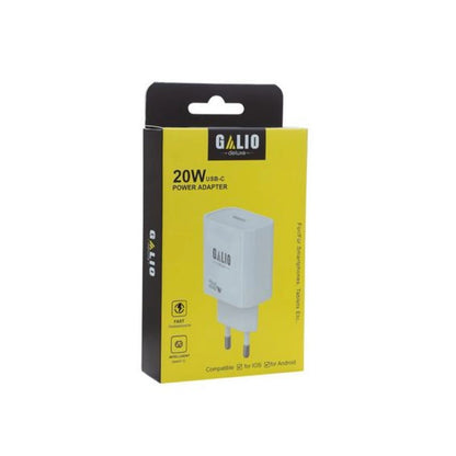 REZ Galio 20W USB-C Adapter - White - 3