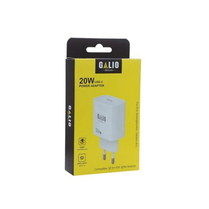 REZ Galio 20W USB-C Adapter - White - 4