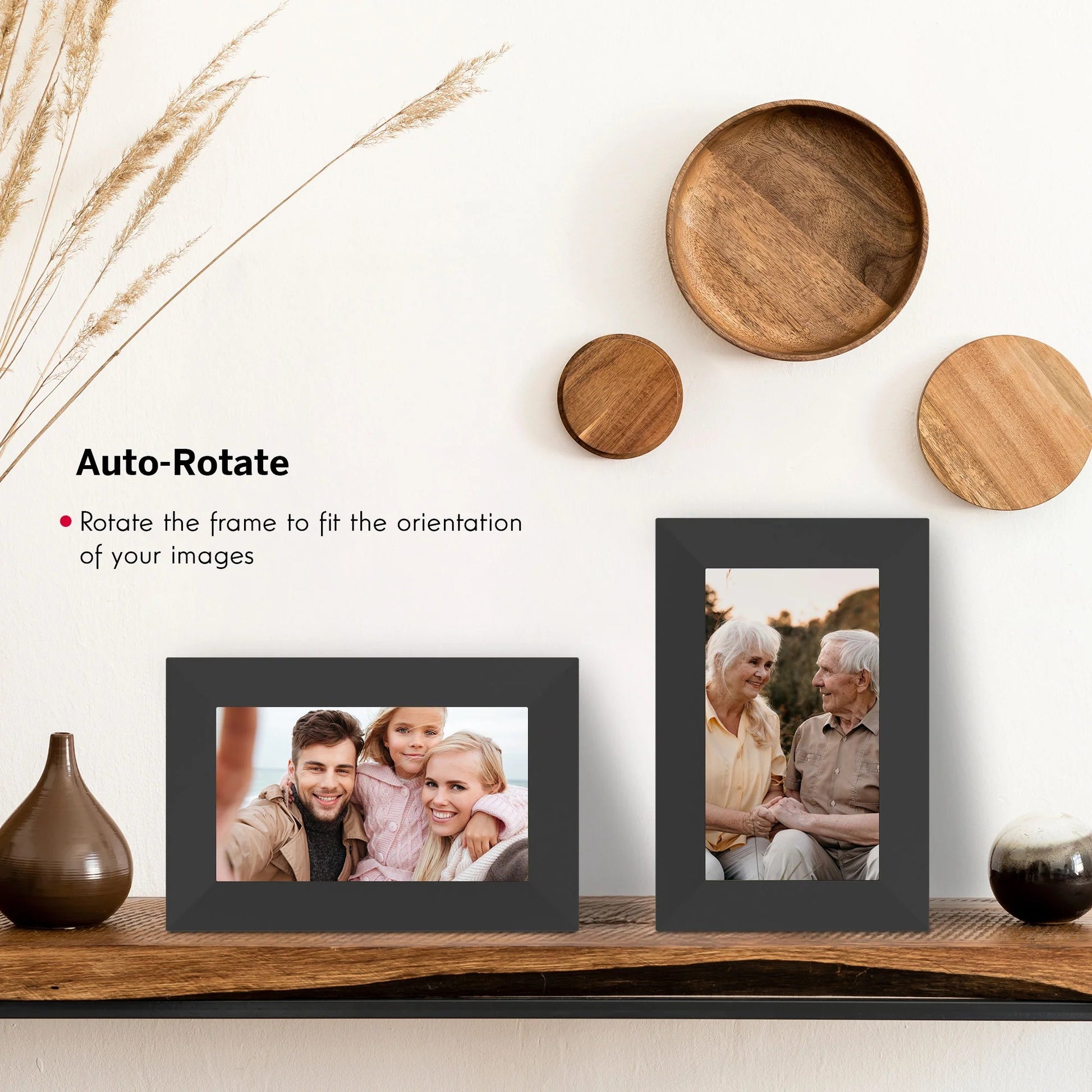 Thomson 7 Smart Photo Frame - Black - 4