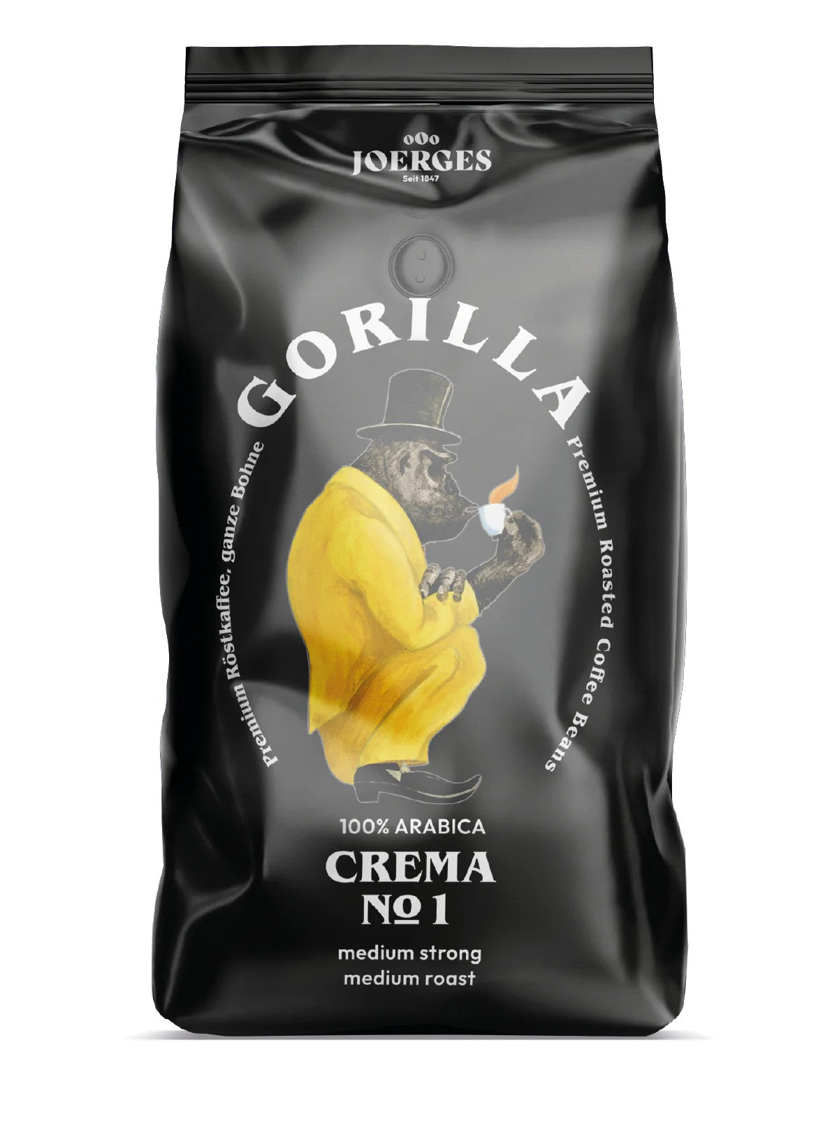 Gorilla Espresso Crema No.1 Arabica 1 kg Caffe in Grani - 1