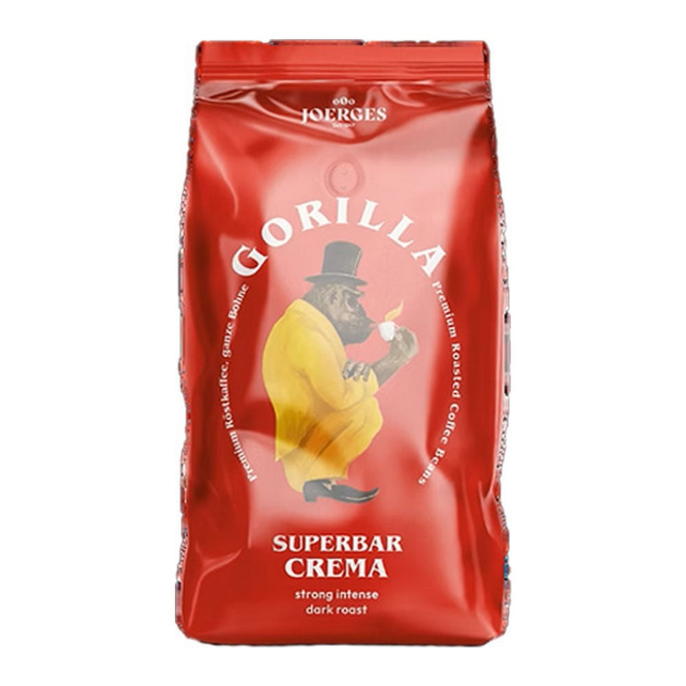 Gorilla Super Bar Crema Caffè in Grani 1 kg JOERGES - 4