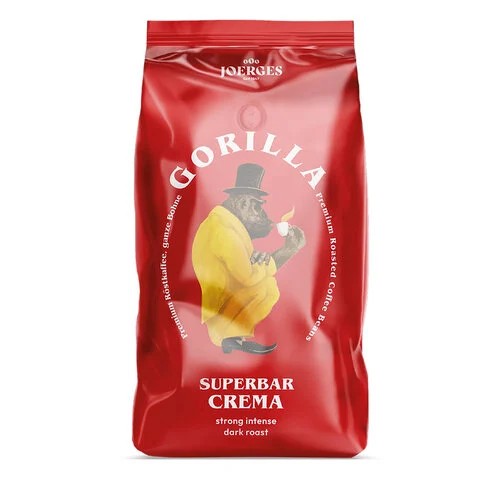 Gorilla Super Bar Crema Caffè in Grani 1 kg JOERGES - 6