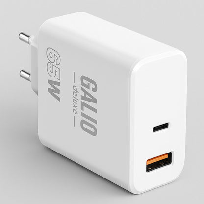 REZ Galio 65W USB and USB-C Adapter - White - 2
