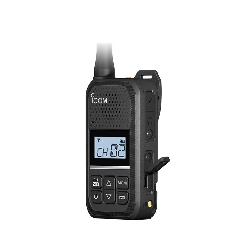 Icom IC-U20SR PMR446 Ricetrasmettitore Portatile Nero - 3