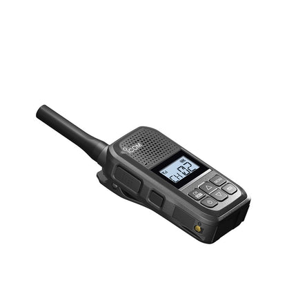 Icom IC-U20SR PMR446 Ricetrasmettitore Portatile Nero - 4