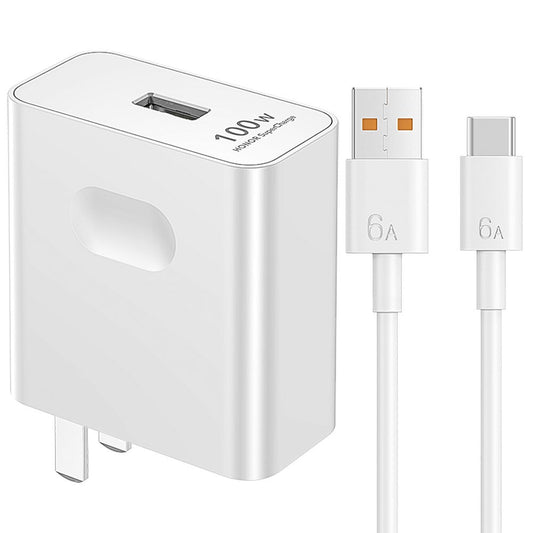 HONOR SuperCharge 100W USB-A Caricatore Bianco - 1